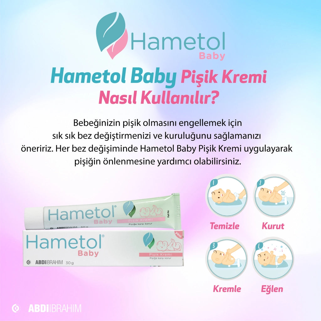 Hametol Baby Diaper Cream 30 gr
