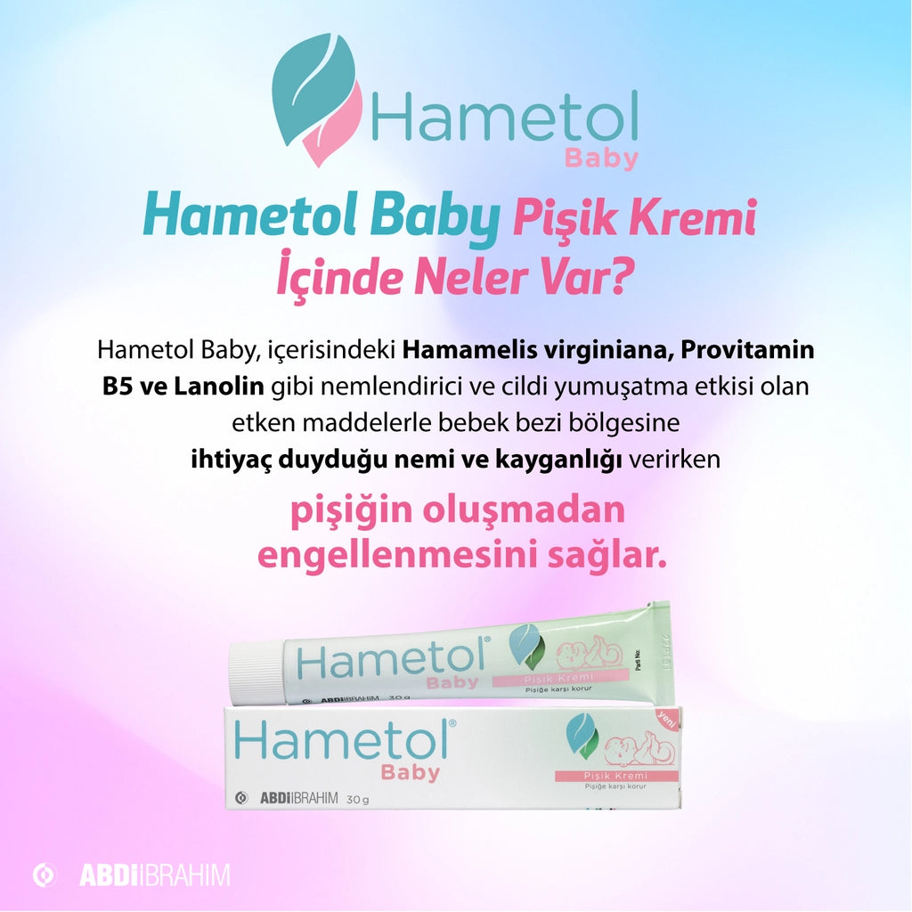 Hametol Baby Diaper Cream 30 gr