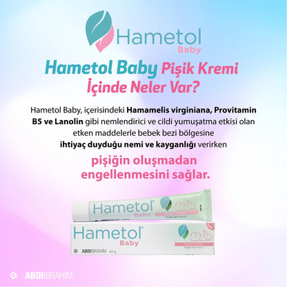 Hametol Baby Diaper Cream 30 gr