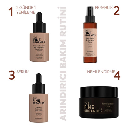 The Fine Organics Tasmanian Pepper Extract AHA 30% + BHA 2% Skin Tone Equalizing and Purifying Red Peeling Serum 30 ml