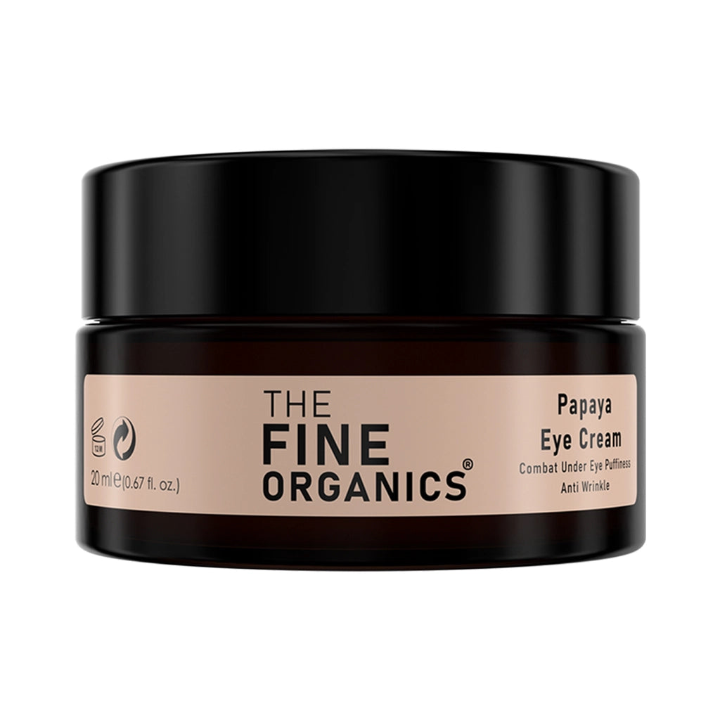 The Fine Organics Papaya Extract Anti-Wrinkle and Anti-Bagging Eye Contour Care Cream 20 ml