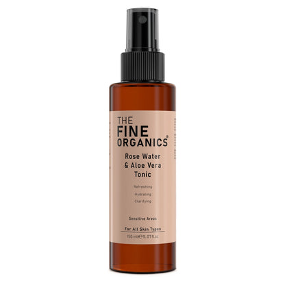 The Fine Organics Pore Firming and Purifying Tonic with Rose Water &amp; Aloe Vera Extract 150 ml