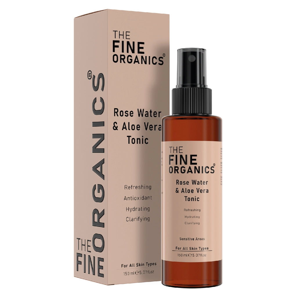 The Fine Organics Pore Firming and Purifying Tonic with Rose Water &amp; Aloe Vera Extract 150 ml