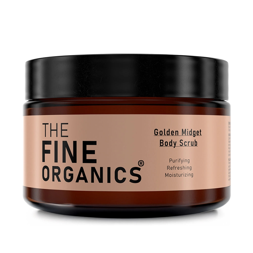 The Fine Organics Miniature Golden Watermelon Extract Nourishing and Purifying Anti-Ingrown Hair Body Peeling 300 gr
