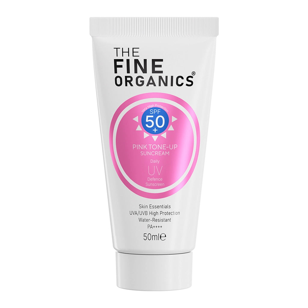The Fine Organics SPF+50 Tone Equalizing High Protection Pink Sunscreen 50 ml