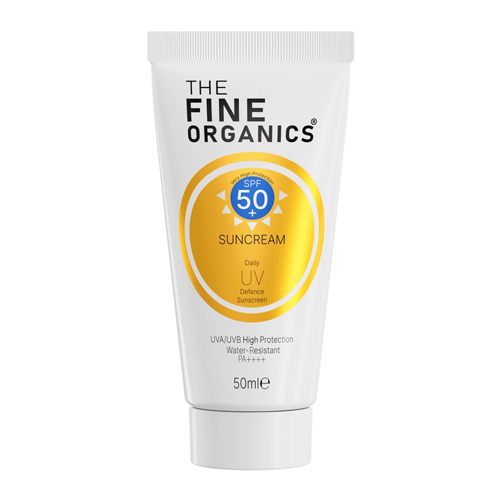 The Fine Organics SPF+50 High Protection Intensive Anti-Blemish Moisturizing Sun Cream 50 ml