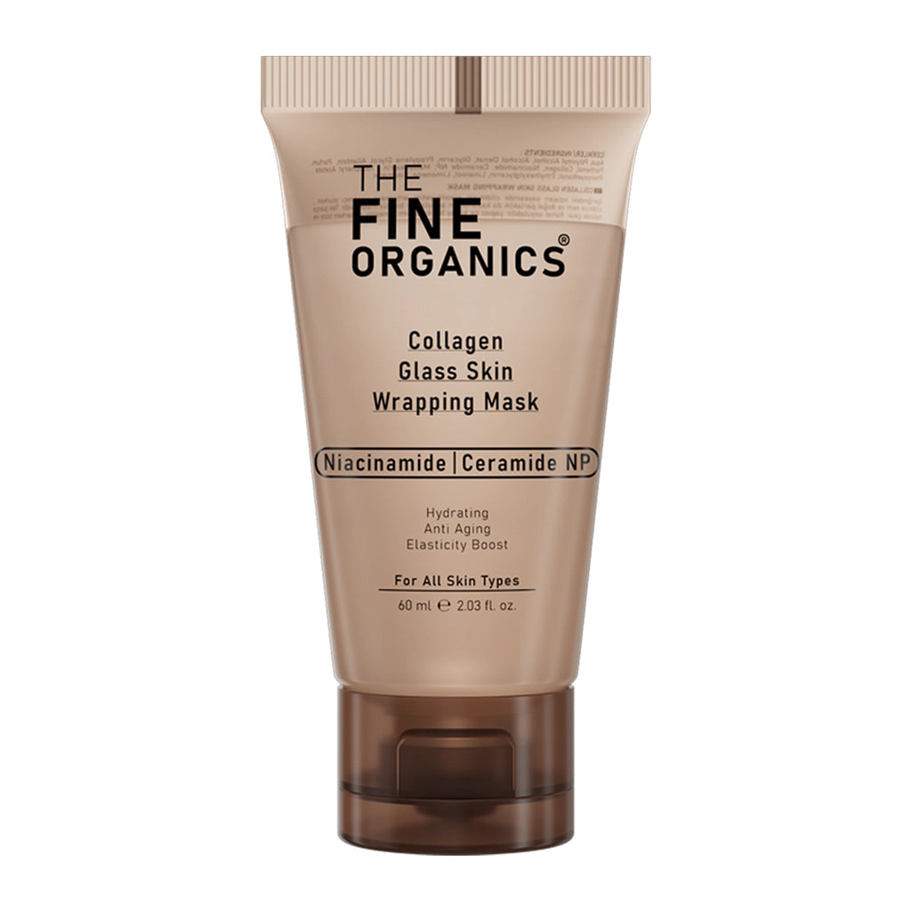 The Fine Organics Niacinamide &amp; Ceramide NP Peelable Collagen Glass Skin Mask 60 ml