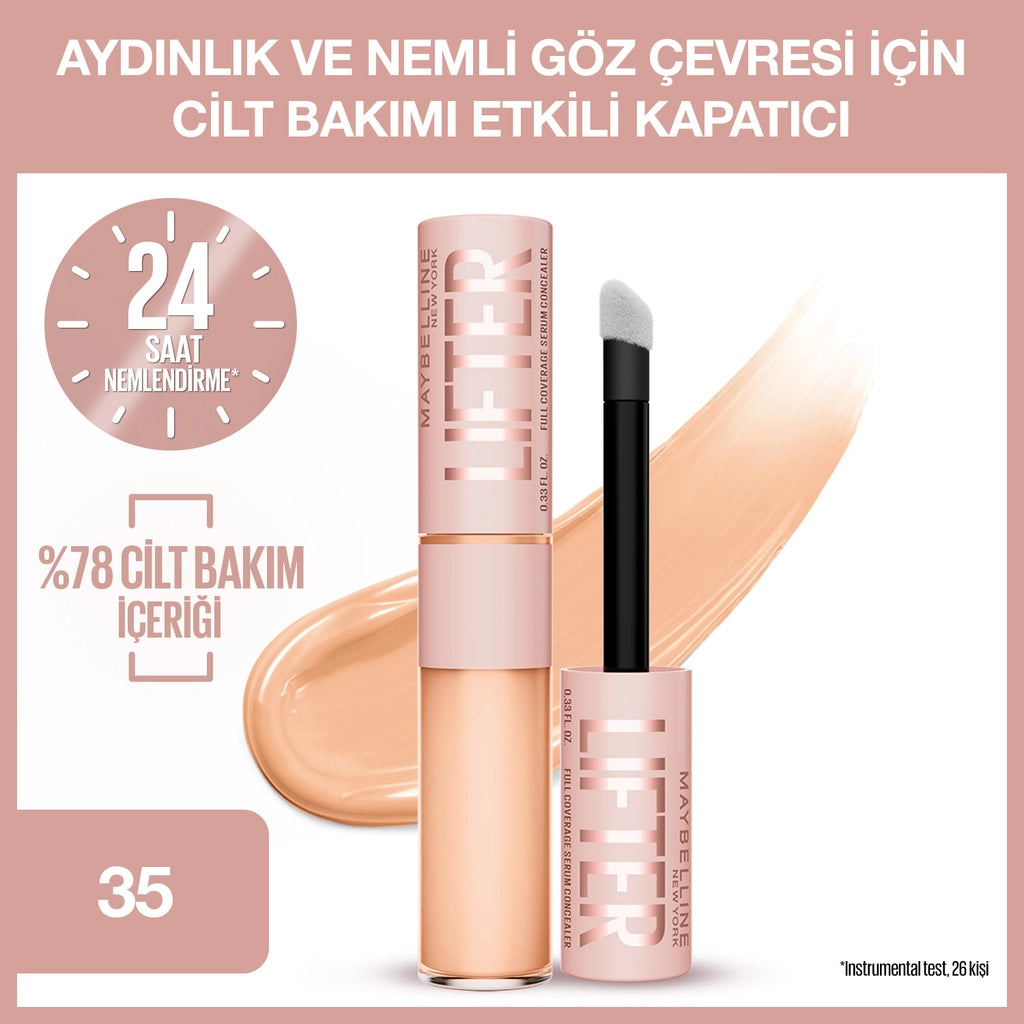 Maybelline New York Lifter Moisturizing and Brightening Concealer with Caffeine and Peptides 05