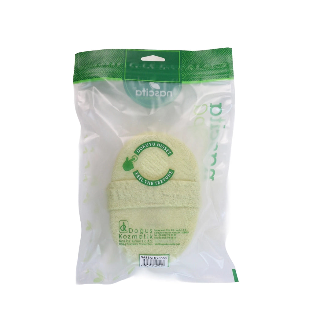 Nascita Cotton Oval Shower Sponge (Single Piece)