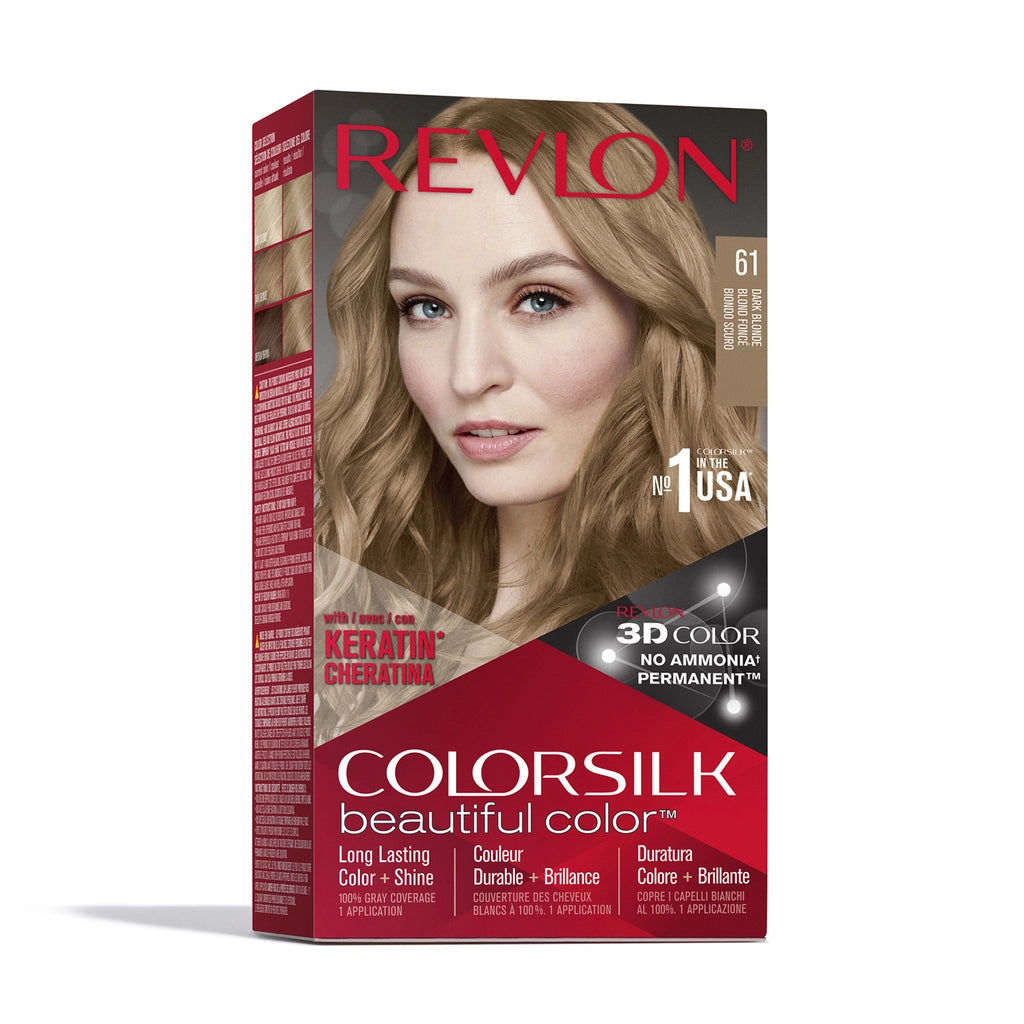 Revlon ColorSilk Beautiful Color Hair Dye 34 Velvet Burgundy