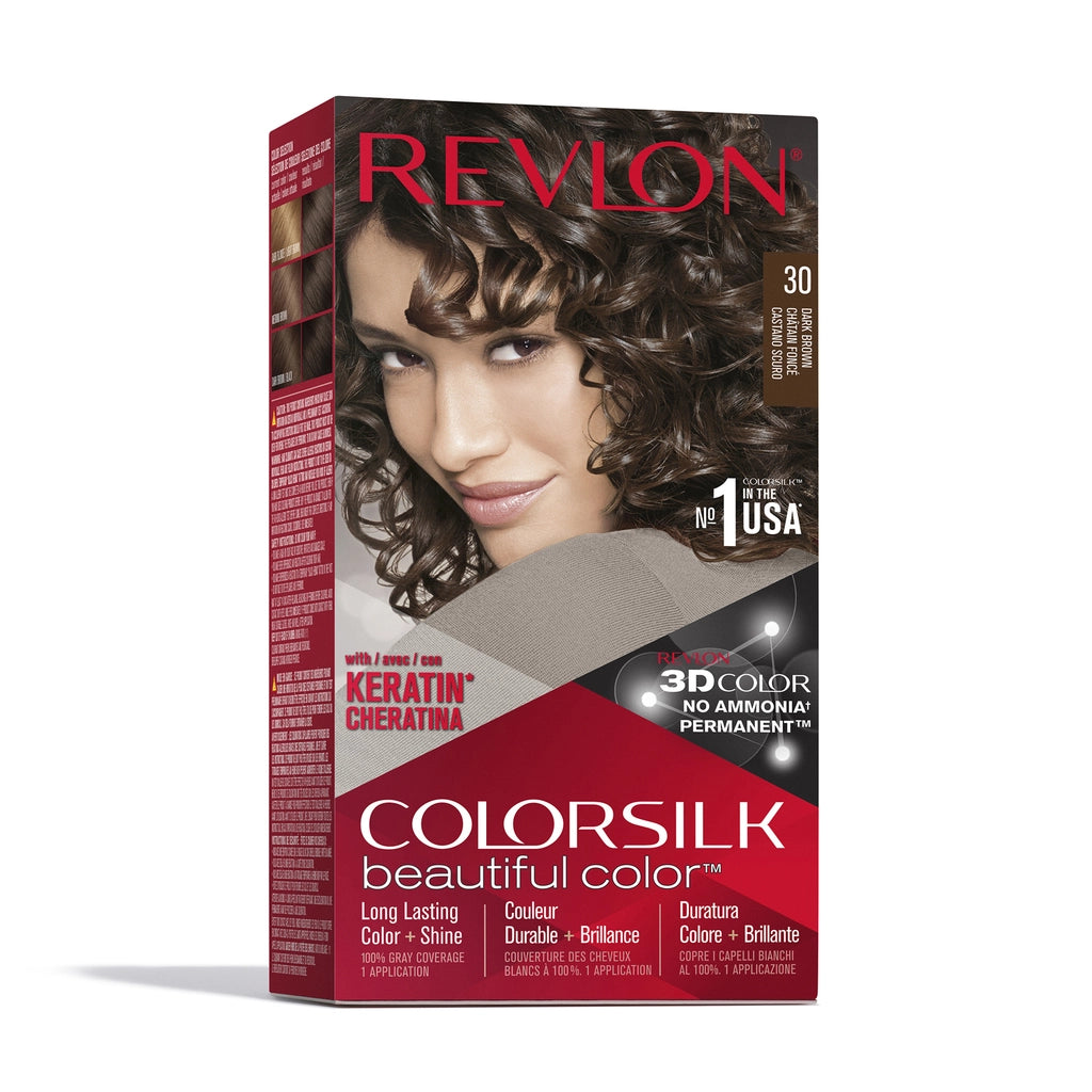 Revlon ColorSilk Beautiful Color Hair Dye 41 Hot Brown