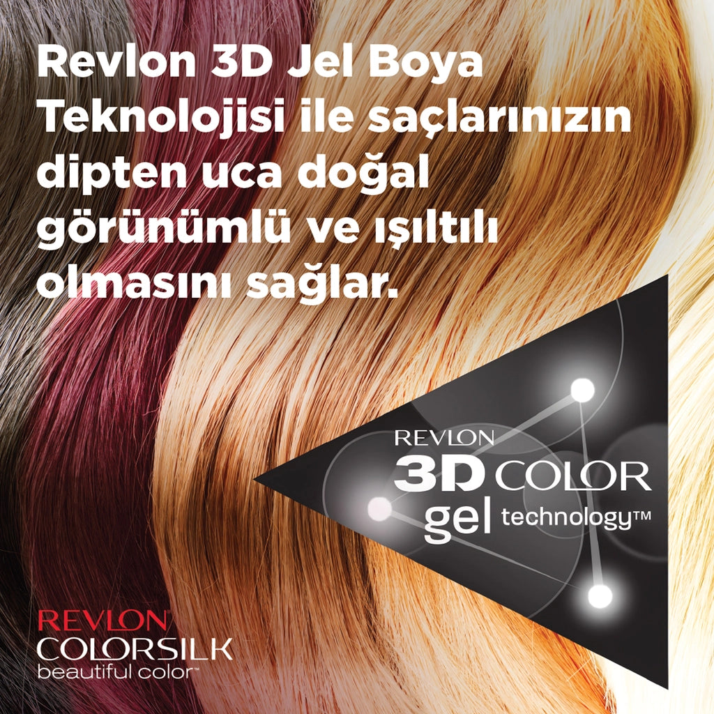 Revlon ColorSilk Beautiful Color Hair Dye 41 Hot Brown
