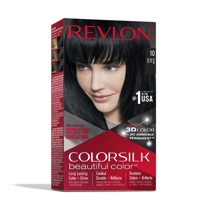 Revlon ColorSilk Beautiful Color Hair Dye 34 Velvet Burgundy