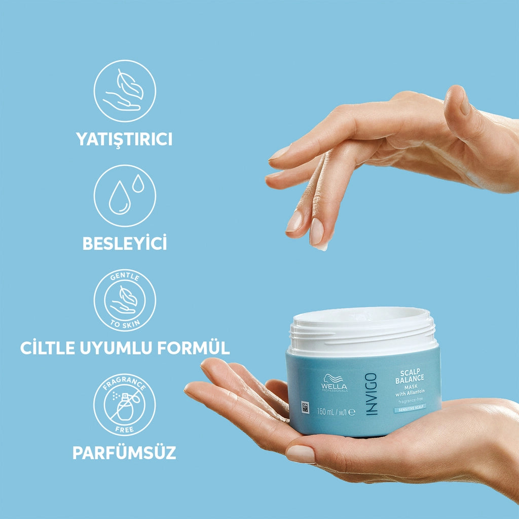 Wella Professionals Invigo Balance Soothing Perfume-Free Hair Mask 150 ml