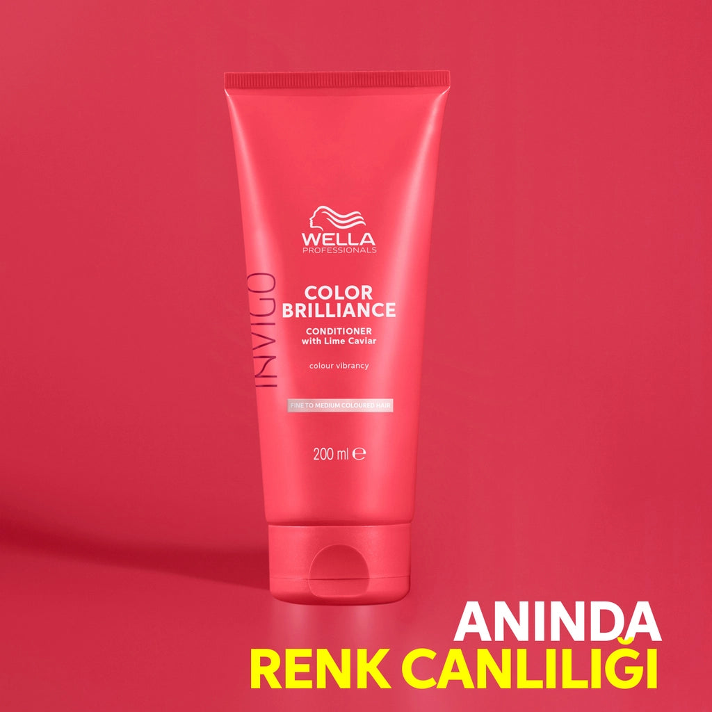 Wella Professionals Invigo Brilliance Color Protective Hair Care Cream for Fine Hair 200 ml