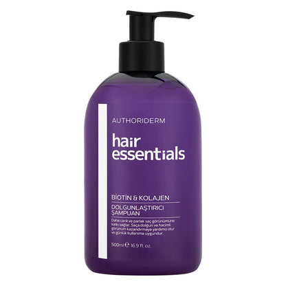 Authoriderm Biotin &amp; Collagen Plumping Shampoo 500 ml