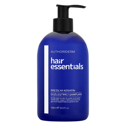Authoriderm Brazilian Keratin Straightening Shampoo 500 ml