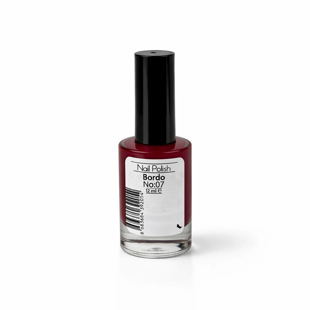 Mov Nail Polish No: 07 Claret Red