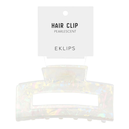 Eklips Premium Rectangular Mother-of-Pearl White Latch Buckle