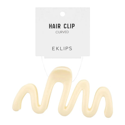 Eklips Curved White Latch Buckle