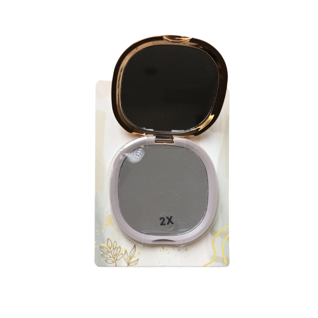 Nascita Portable Bag Mirror Gray 9 cm