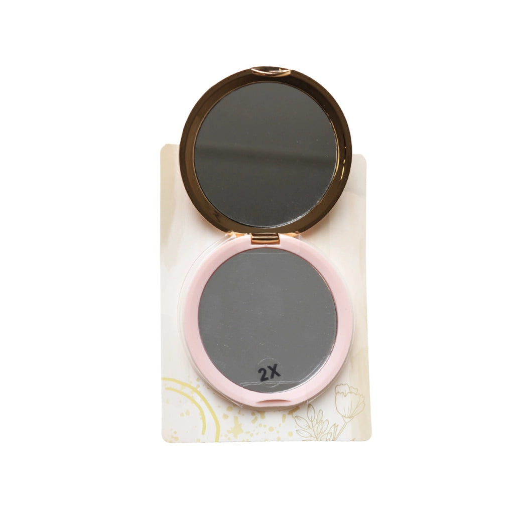 Nascita Portable Bag Mirror Pink 9 cm