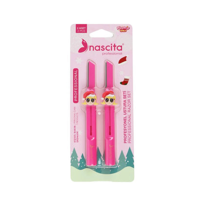 Nascita Pixy Pop Girls Eyebrow Razor Set Green