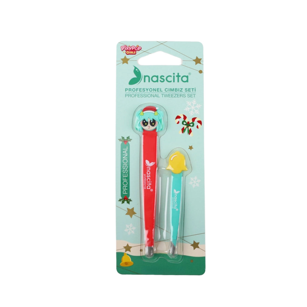 Nascita Pixy Pop Girls Tweezers Set Pink