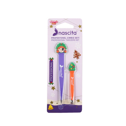 Nascita Pixy Pop Girls Tweezers Set Pink