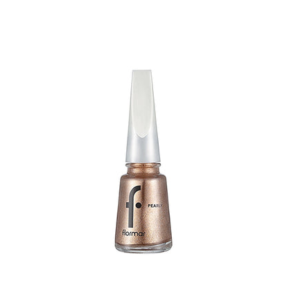 Flormar Pearly Intense Pigmented and Pearl Reflection Nail Polish 451 Rich Life