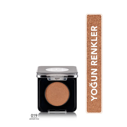 Flormar Mono High Pigmented Single Pearlescent Eyeshadow 032 Blackhole