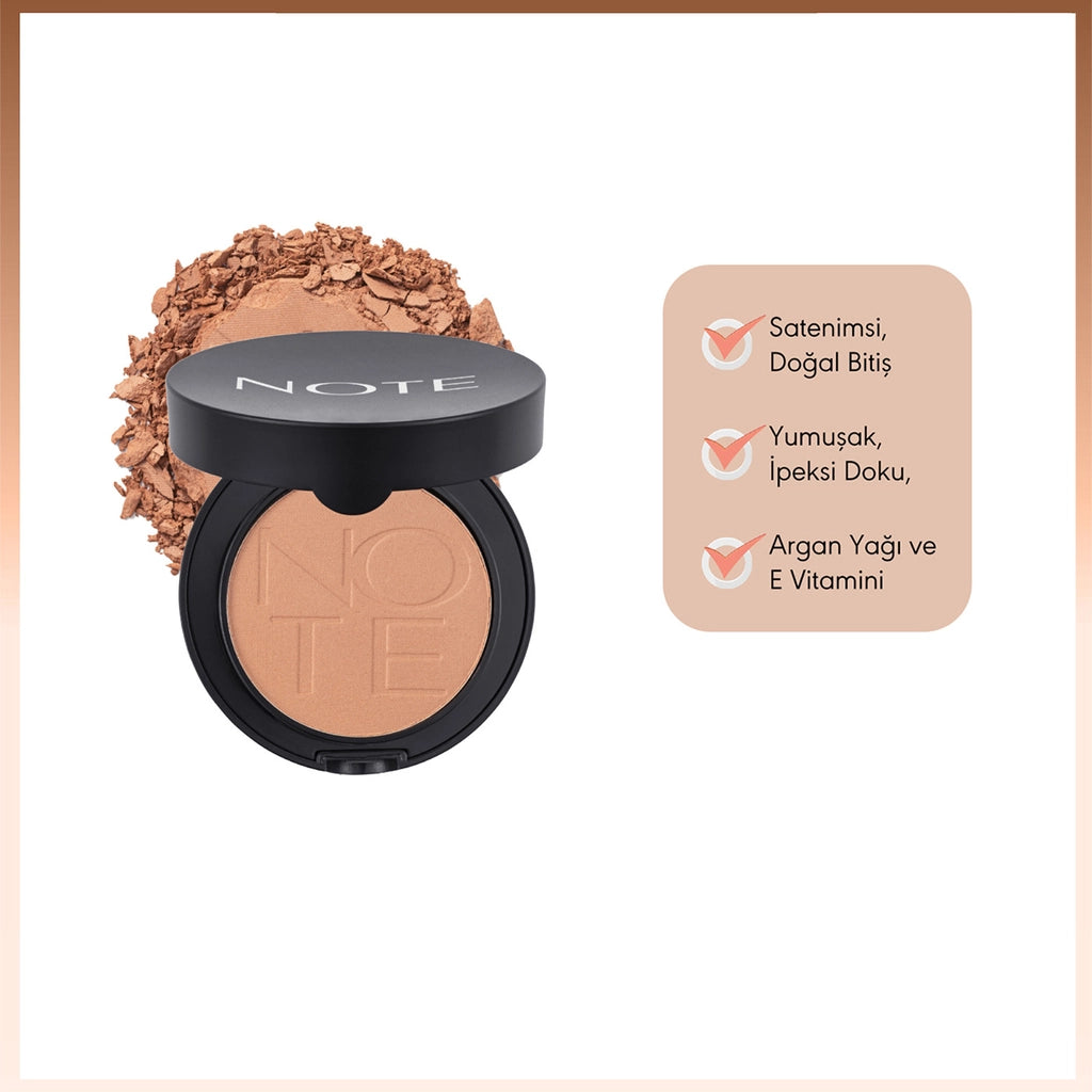 Note Luminous Silk Compact Blusher Blush 11 Sunset