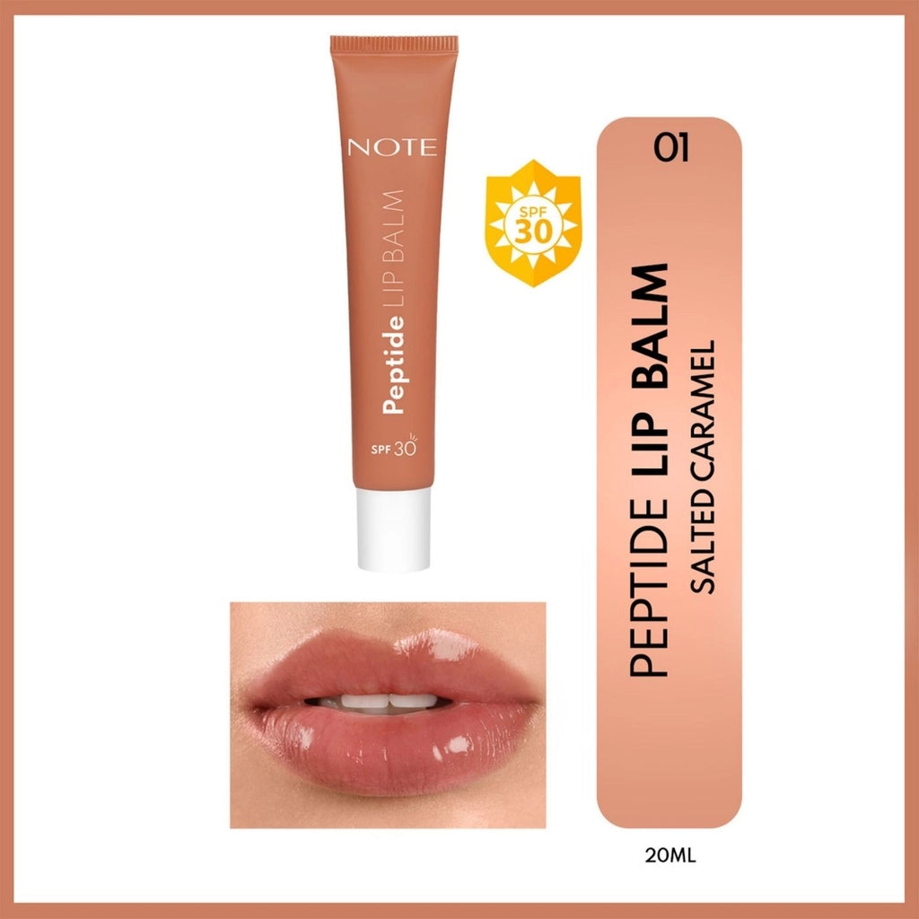 Note Peptide 30SPF Lip Balm 01 Salted Caramel