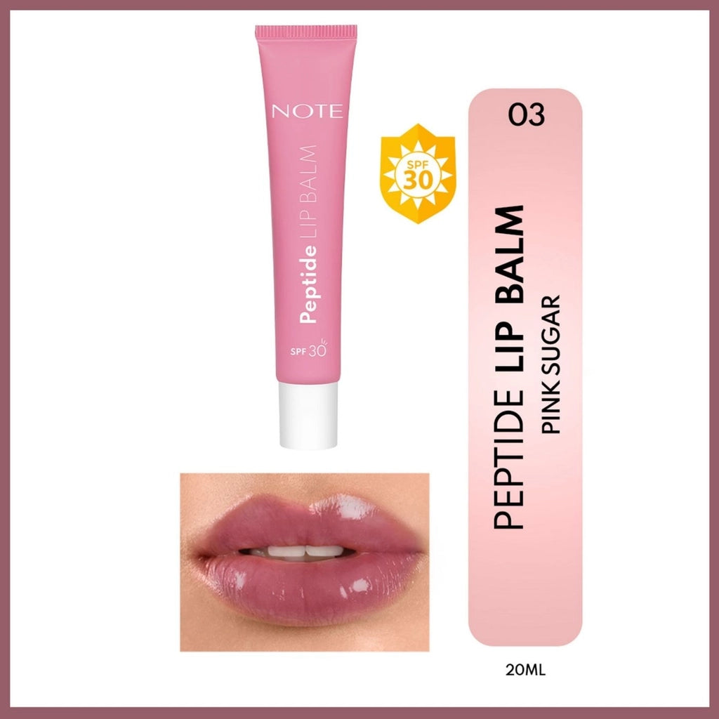 Note Peptide 30SPF Lip Balm 01 Salted Caramel