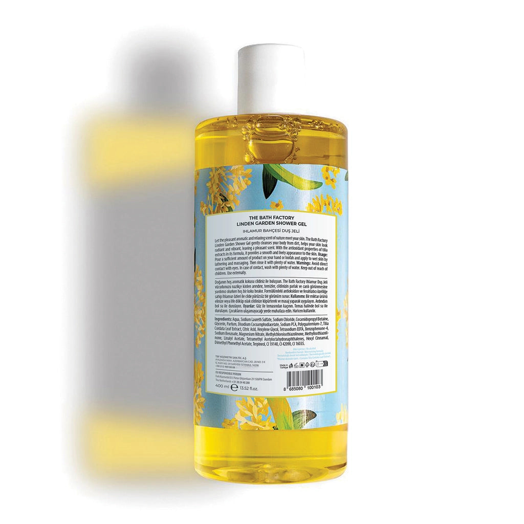 The Bath Factory Moisturizing and Nourishing Shower Gel Linden Garden 400 ml