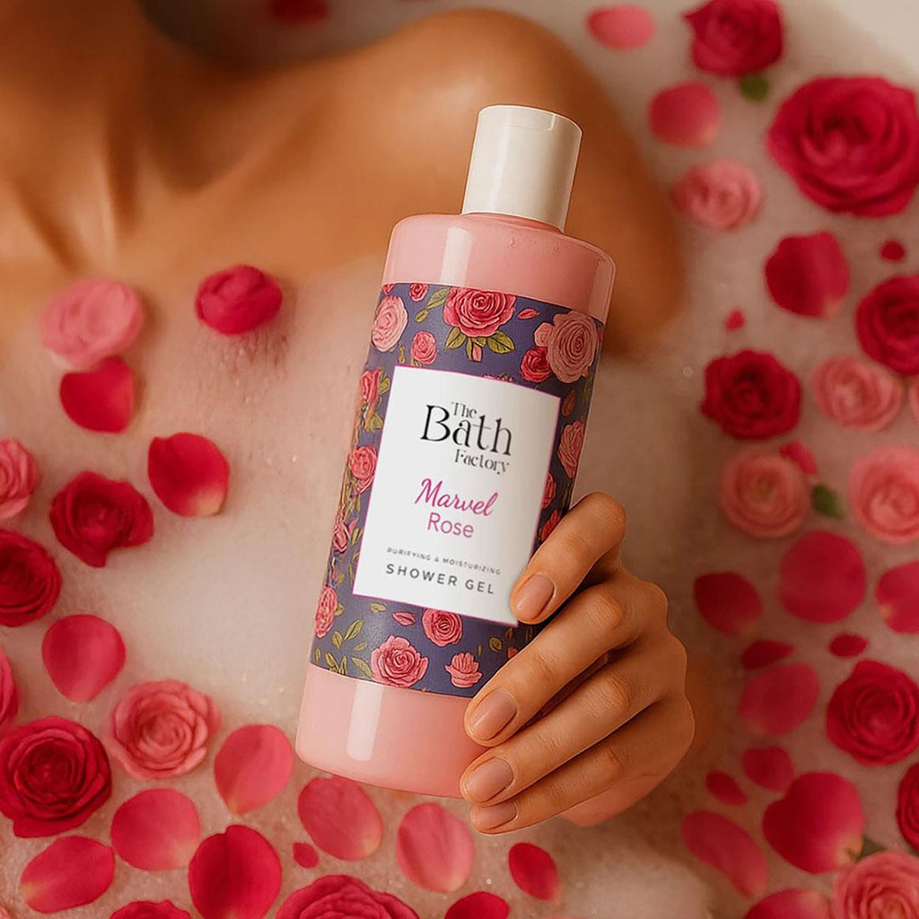 The Bath Factory Moisturizing and Nourishing Shower Gel Marvel Rose 400 ml