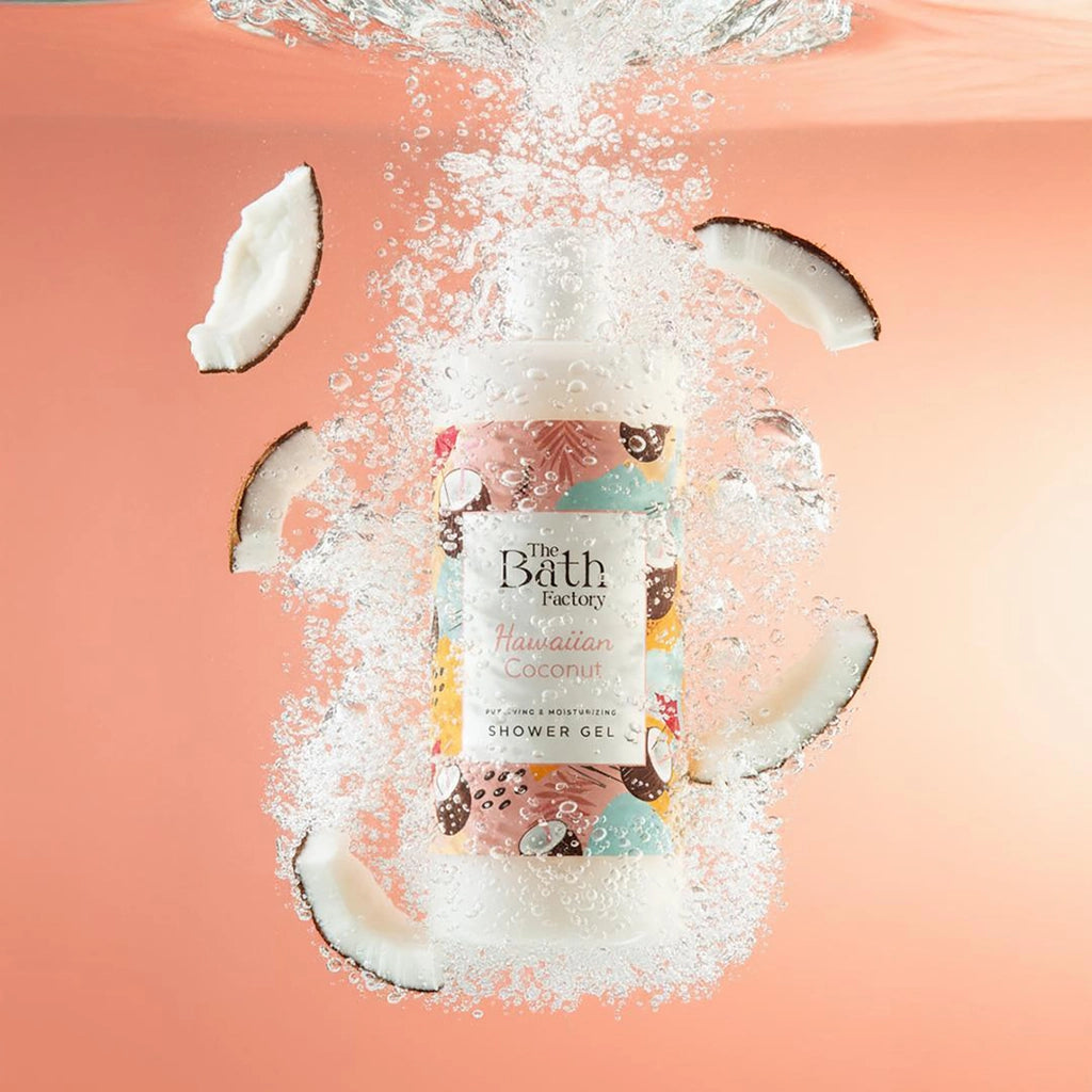 The Bath Factory Moisturizing and Nourishing Shower Gel Hawaiian Coconut 400 ml
