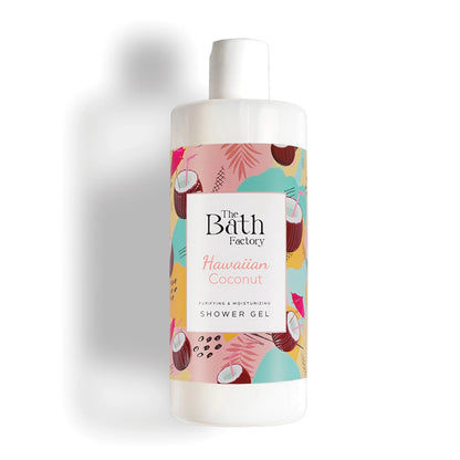 The Bath Factory Moisturizing and Nourishing Shower Gel Hawaiian Coconut 400 ml
