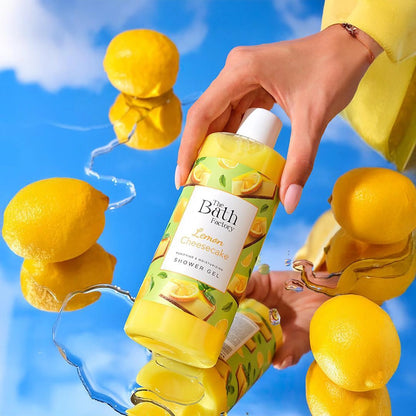 The Bath Factory Moisturizing and Nourishing Shower Gel Lemon Cheesecake 400 ml