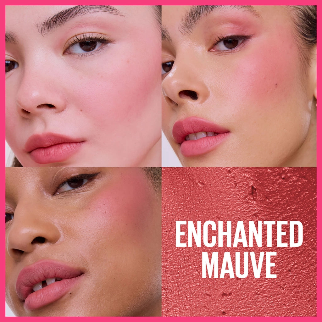 Maybelline New York Cloudtopia Foam Textured Matte Blush 08 Enchanted Mauve