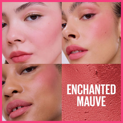 Maybelline New York Cloudtopia Foam Textured Matte Blush 08 Enchanted Mauve