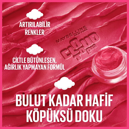 Maybelline New York Cloudtopia Foam Textured Matte Blush 09 Dreamy Dawn