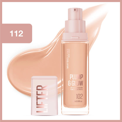 Maybelline New York Lifter Plump &amp; Glow Illuminating Foundation 112