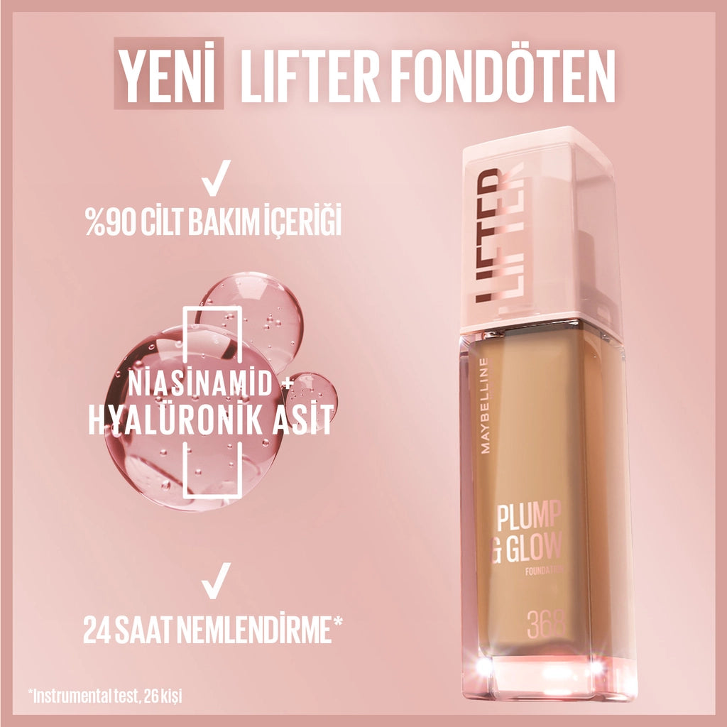 Maybelline New York Lifter Plump &amp; Glow Illuminating Foundation 112