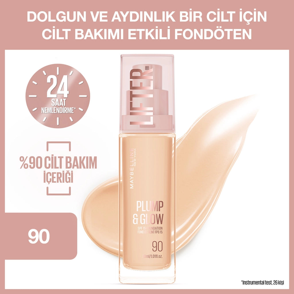 Maybelline New York Lifter Plump &amp; Glow Illuminating Foundation 110