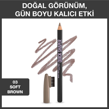 Maybelline New York Quick Shaper Eyebrow Shaping Pencil 05 Deep Brown