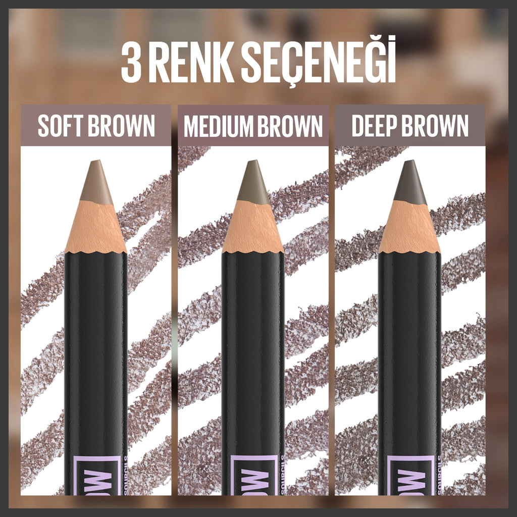 Maybelline New York Quick Shaper Eyebrow Shaping Pencil 05 Deep Brown