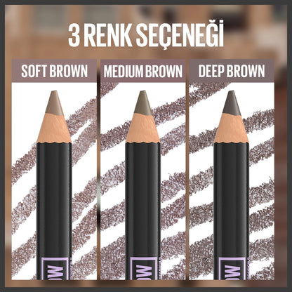 Maybelline New York Quick Shaper Eyebrow Shaping Pencil 05 Deep Brown