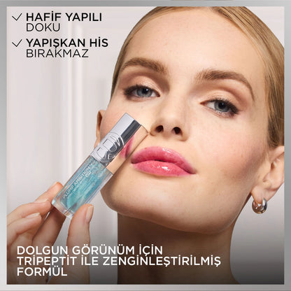 Loreal Paris Plump Ambition Hyaluron Lip Oil pH Lip Gloss 113 Icy Blue