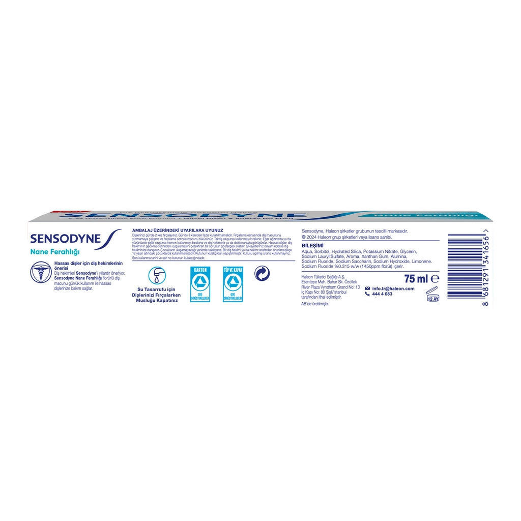 Sensodyne Mint Fresh Toothpaste 75 ml
